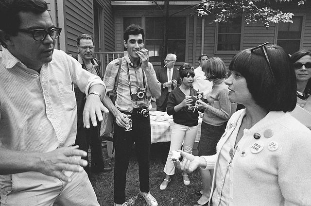 Agnès Varda au New York film festival en 1966