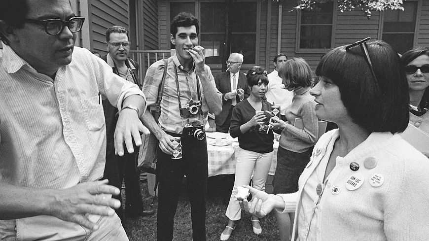 Agnès Varda au New York film festival en 1966
