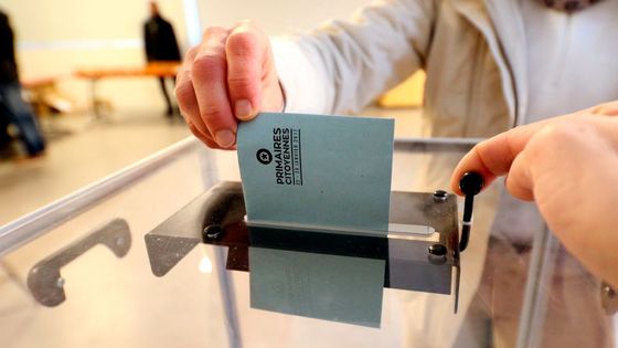 Elections du Président du parti Socialiste. Cluses, France. ©Getty - BSIP