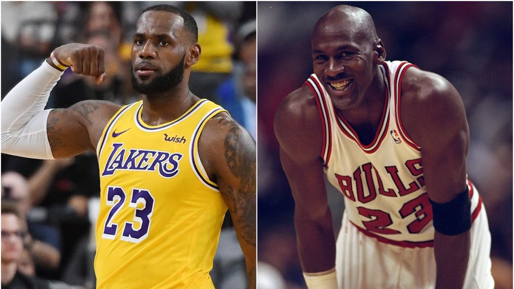 lebron and jordan