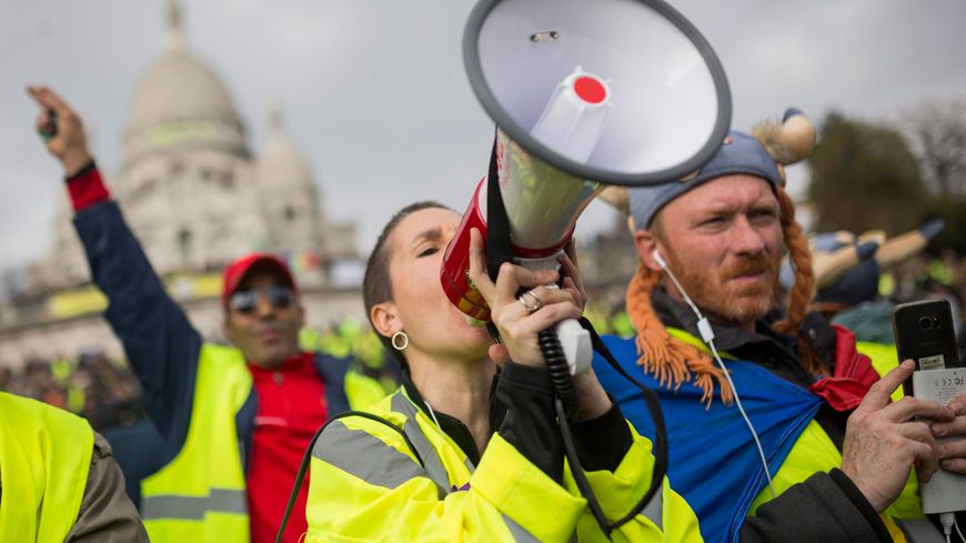 Manifestation de Gilets jaunes le 23 mars à Paris