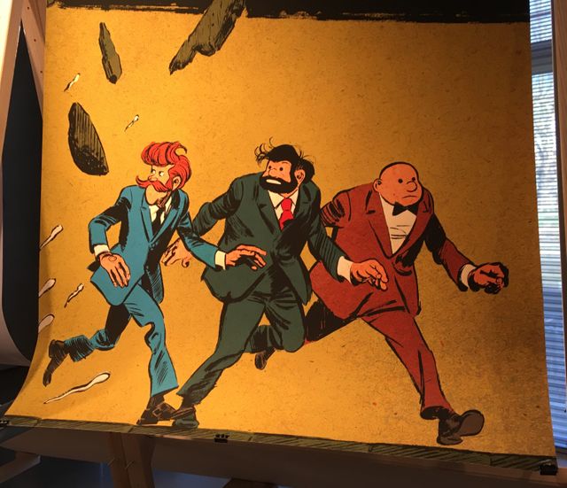 Tif et Tondu de Blutch et Robber à paraitre chez Dupuis