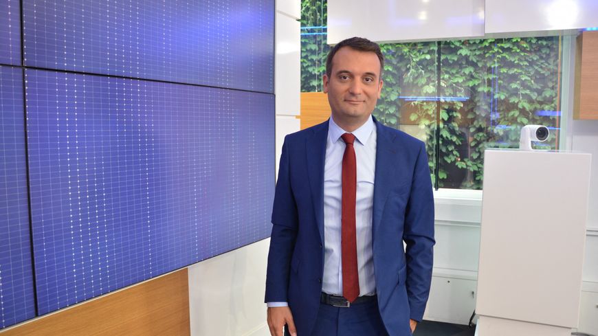 Florian Philippot, président des Patriotes et député européen