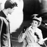 Gérard Philipe et Micheline Presle dans le film "Le diable au corps" de Claude Autant-Lara. (1946)