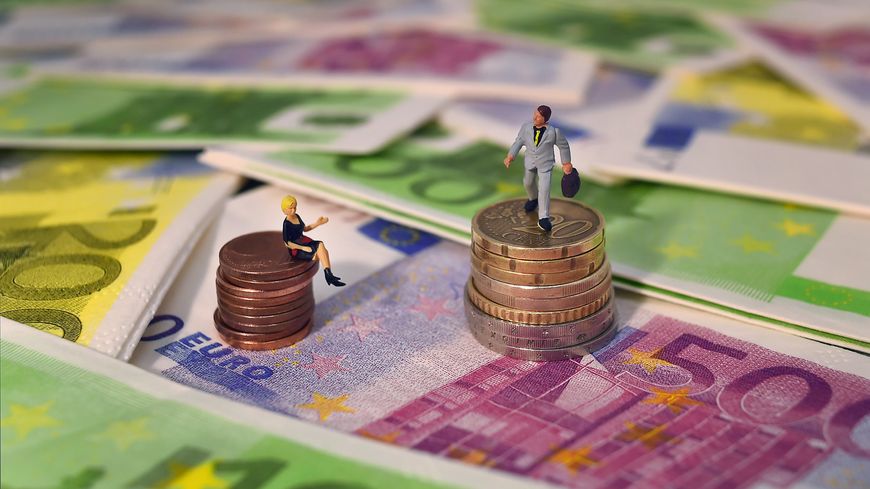 Les inégalités salariales en illustration