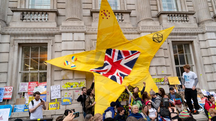 Samedi, les pro-européens ont manifesté pour réclamer un deuxième référendum sur le Brexit