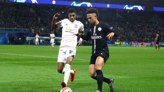 Marcus Rashford, Manchester United et Thilo Kehrer, Paris-Saint-Germain ©Getty - Chloe Knott - Danehouse