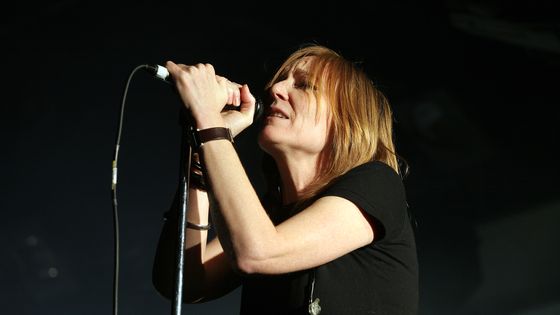 Beth Gibbons, en concert avec le groupe "Portishead", le 08 décembre 2007 à Minehead, Royaume-Uni ©Getty - Stefan Jeremiah/WireImag