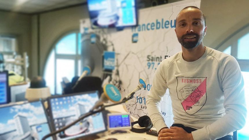 Julien Legat, co-fondateur de l'Agence Kosmoss à Saint-Etienne (Loire). 5 mars 2019.