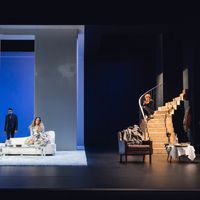 "La Collection" d'Harold Pinter, mise en scène par Ludovic Lagarde, du 7 au 23 mars 2019 aux Bouffes du Nord