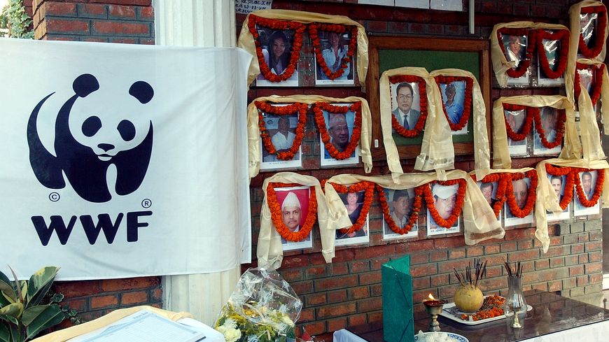 Les locaux de WWF à Katmandou, au Népal, en 2006