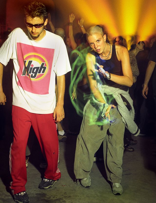 Série Rituel festif _ Portraits de la scène rave à Montréal, 1996-1997