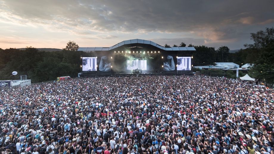 Le festival des Eurockéennes de Belfort.