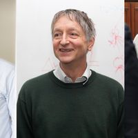 Yann LeCun, Geoffrey Hinton et Yoshua Bengio