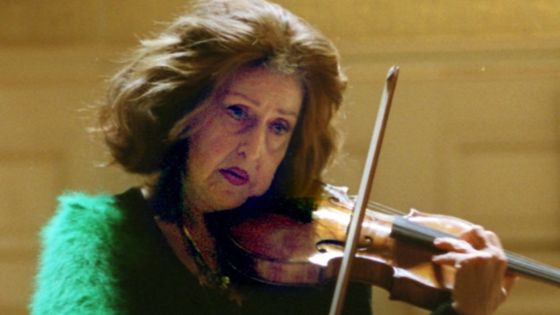 La violoniste Ida Haendel au Boston Symphony Hall par David L Ryan/The Boston Globe ©Getty
