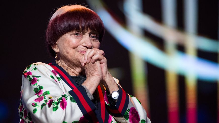 Agnès Varda, au festival du film de Marrakech, le 2 décembre 2018