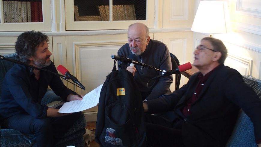 Christophe Ono-dit-Biot, Michel Zlotowski et Orhan Pamuk