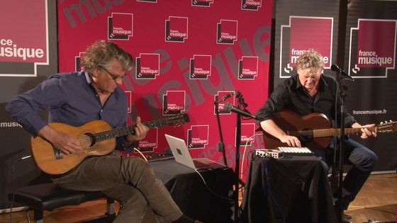 Rodolphe Burger et Philippe Poirier ©Radio France - crédit Radio France