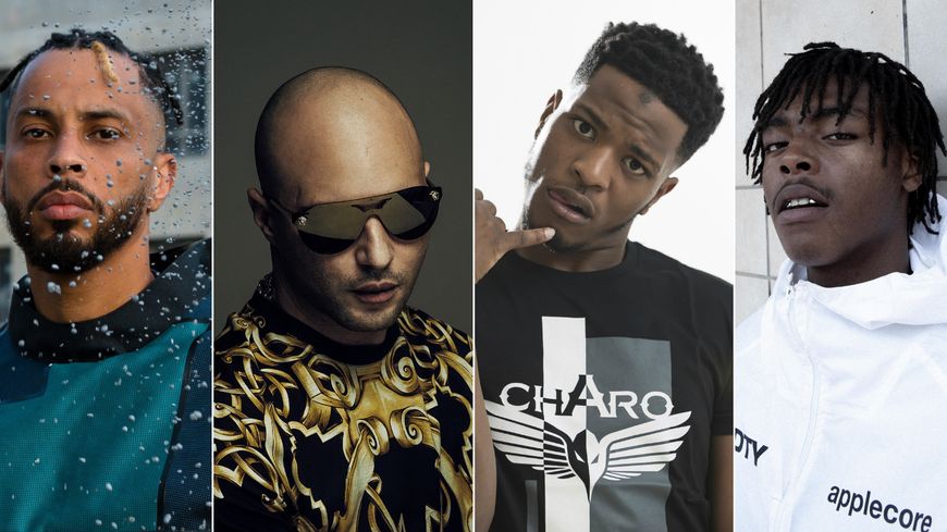 Disiz (© DR) / Alkpote (© Esteban Wautier) / Niska (© DR) / Koba LaD (© DR)