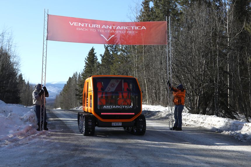 La mission "Back to Telegraph Creek " dans le Grand Nord Canadien