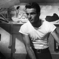 Montgomery Clift (1920-1966) dans "Une place au soleil" avec Elizabeth Taylor, de George Stevens en 1951.
