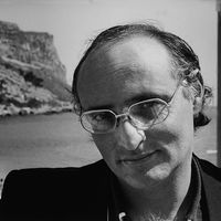Portrait de Daniel Mesguich à Cassis (France, 1995)