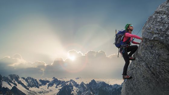 Alpinisme dans le massif du Mont-blanc ©Getty - Buena Vista Images