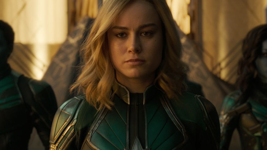 Captain Marvel, interprétée par Brie Larson
