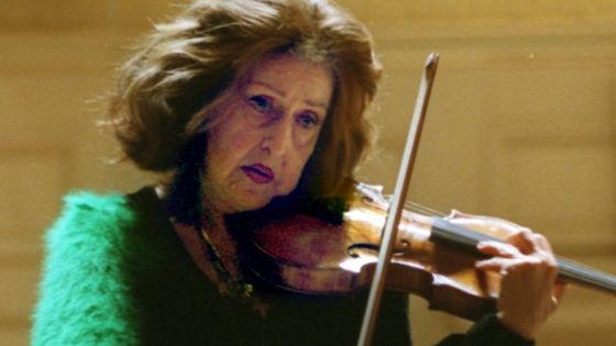 La violoniste Ida Haendel au Boston Symphony Hall par David L Ryan/The Boston Globe ©Getty
