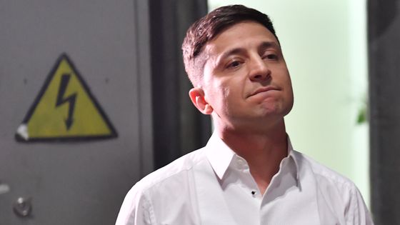 Volodymyr Zelenskiy ©AFP - SERGEI SUPINSKY