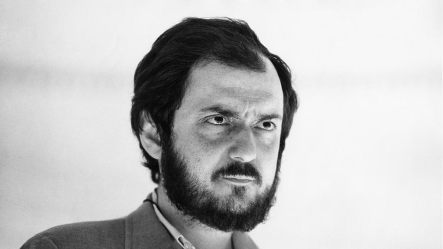 Le réalisateur Stanley Kubrick sur le tournage du film « 2001, l'Odyssée de l'Espace »