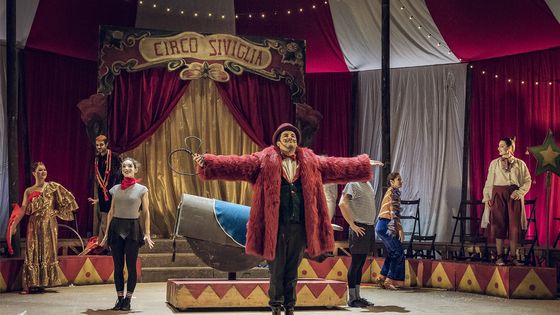 Une Carmen Etoile du Cirque, - Marion Kerno