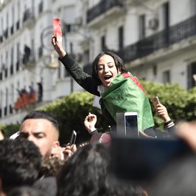 Manifestation à Alger.