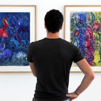 L'exposition "Mais quel cirque !" de Marc Chagall au Musée Chagall à Nice en 2011.