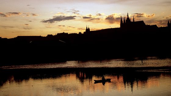 La Vltava devant le Château de Prague ©Getty - Independent Picture Service / Universal Images Group