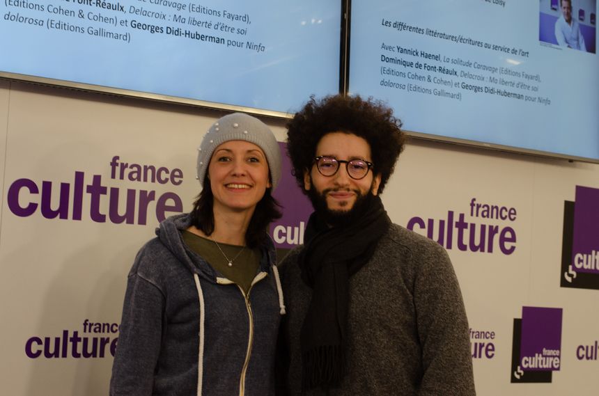 Sonia Déchamps et Pierre Cras à Livre Paris pour le Réveil Culturel, 2019