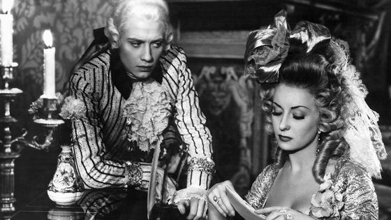 Jacques Dacqmine et Viviane Romance dans L'Affaire du Collier de la Reine de Marcel L'Herbier ©Maxppp - Zuma Press
