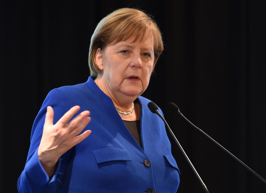 Chancelière d'Allemagne depuis 2005, Angela Merkel, née dans l'ex-RDA, incarne l'Europe sur la scène internationale. "Notre meilleure chance pour la paix, la prospérité et un avenir meilleur", estime-t-elle.