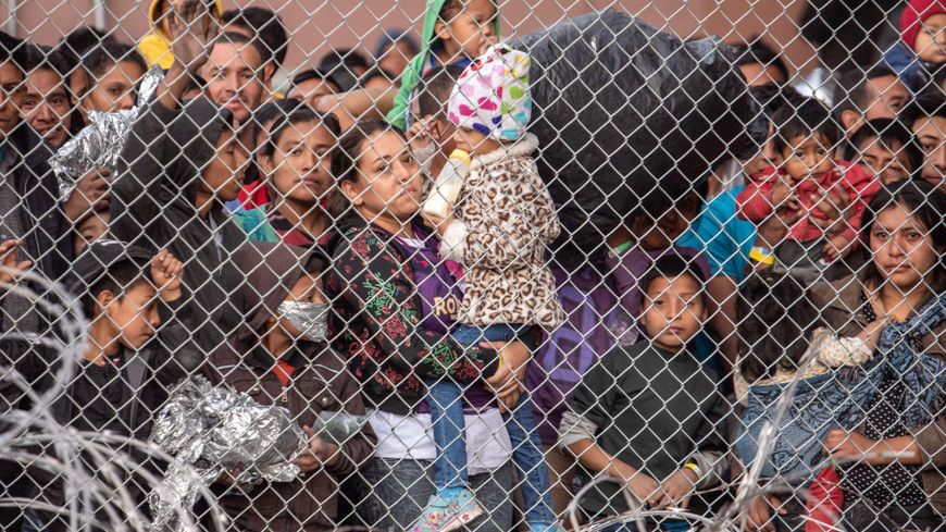 Un centre de détention à El Paso, au Texas, aux Etats-Unis, le 27 mars 2019.