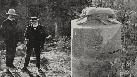 L'égyptologue Georges Legrain et le compositeur Camille Saint-Saens lors d'un voyage en Egypte ©Getty - DEA / BIBLIOTECA AMBROSIANA / Contributeur / De Agostini
