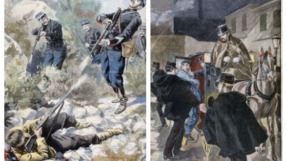 Quand la figure du gendarme faisait la Une, illustrations du Petit Journal, 1898-1900 ©Getty - Art Media/Print Collector