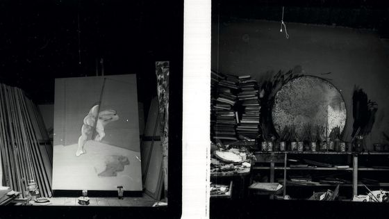 Dans l'atelier de Francis Bacon, 1981 - Marc Trivier @Editions L'Atelier contemporain