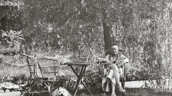 Karl Kraus au château de Janowitz, 1933 ©Getty - Imagno