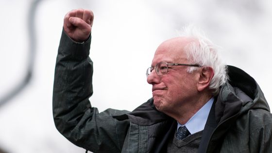 Bernie Sanders à Brooklin, 2 mars 2019 ©AFP