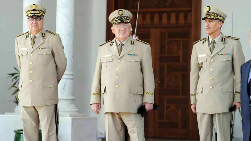 Ahmed Gaïd Salah, le chef d'état-major de l'armée algérienne, vice-ministre de la Défense