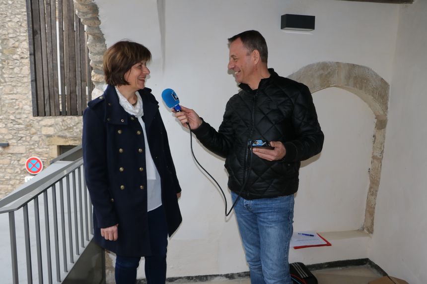 La responsable du Gite des Figourières Isabelle Loubeyre