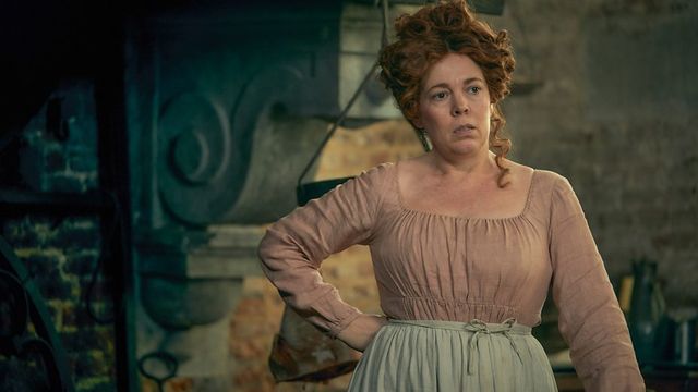 Olivia Colman, interprétant Madame Rosalie Thénardier, dans "Les Misérables", mini-série de la BBC (2018)