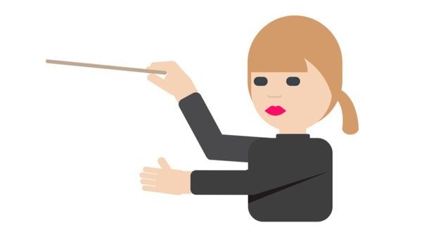 l'Emoji de Susanna Mälkki. En Mai 2016, le Ministère des affaires étrangères édite une série de personnalités finlandaises, la cheffe fera partie des heureuses sélectionnées !