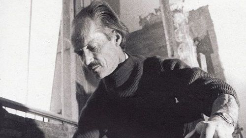 Jean Degottex au travail - Philippe Brousté