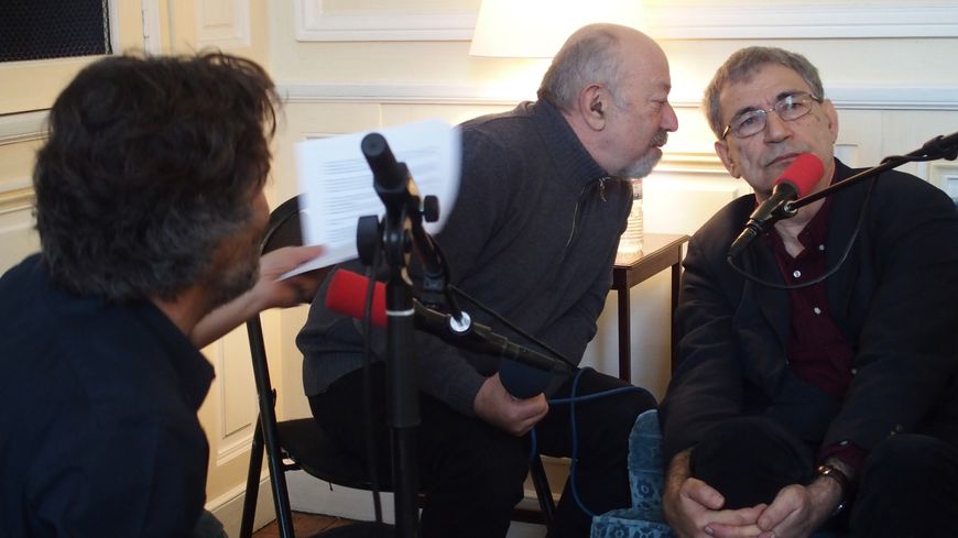 Christophe Ono-dit-Biot, Michel Zlotowski et Orhan Pamuk